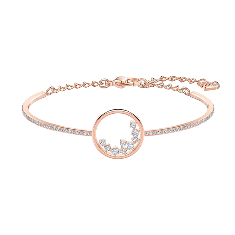 施华洛世奇 华美光韵玫瑰金手链