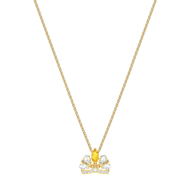 施华洛世奇 镀金项链