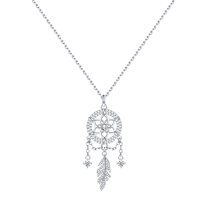 卡蒂罗 捕梦网吊坠项链