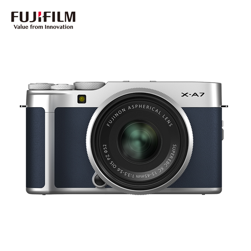 富士X-A7微单相机套机，2420万像素美颜相机，送女朋友入门级礼物