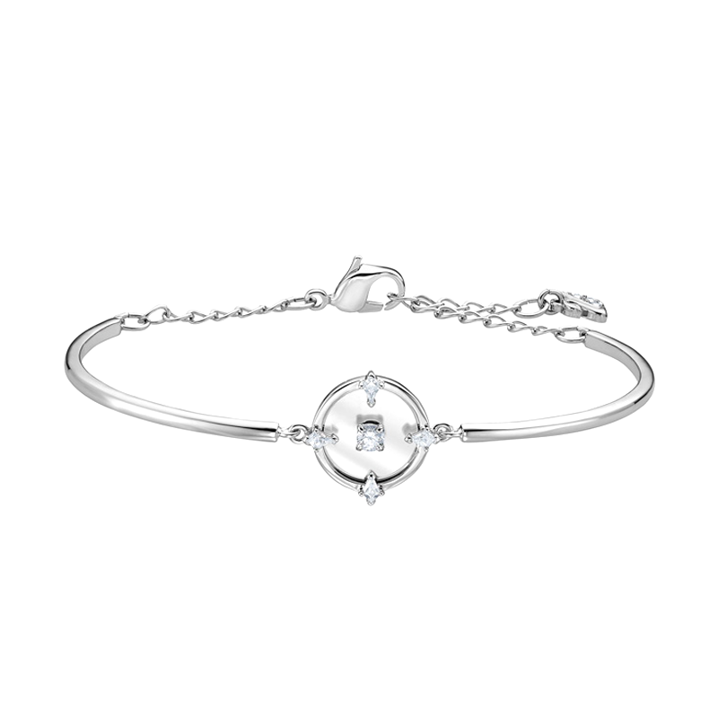 施华洛世奇 镀白金 手链