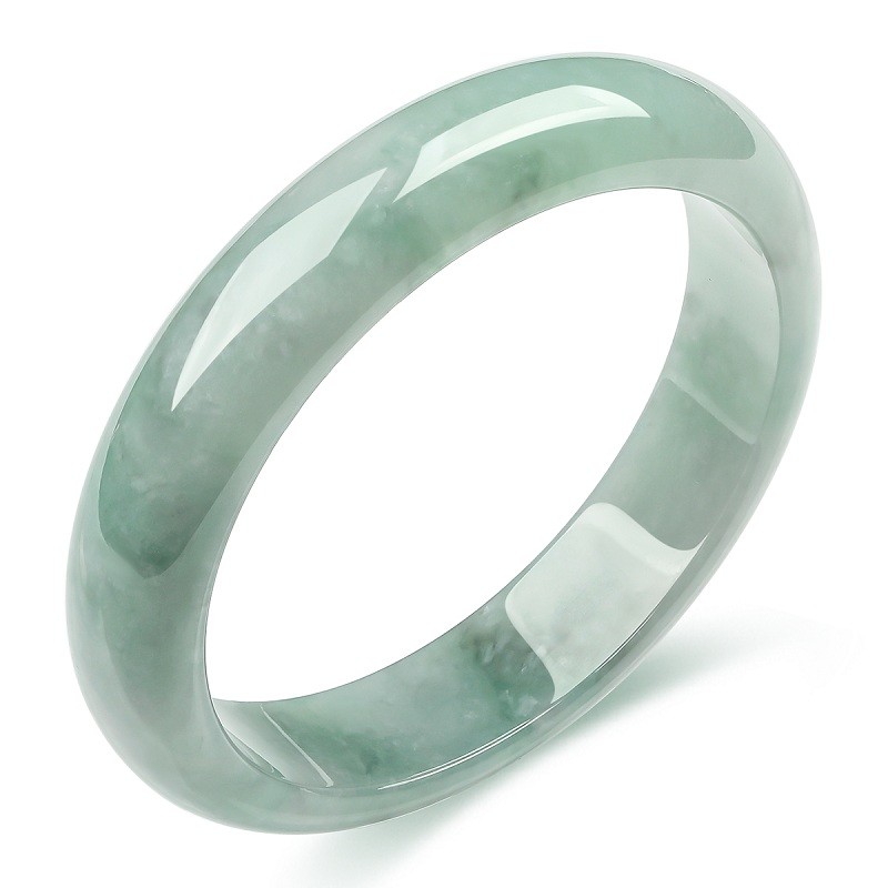 金一 A货质地翡翠手镯