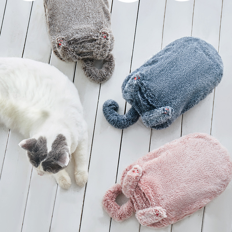 米尼可爱猫咪充电热水袋送女生温暖冬天礼物