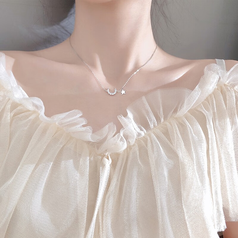 YYEU 星月款锁骨链