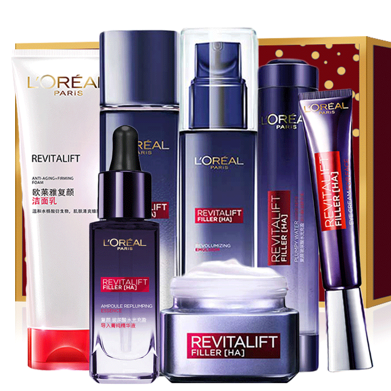 欧莱雅 补水保湿套盒