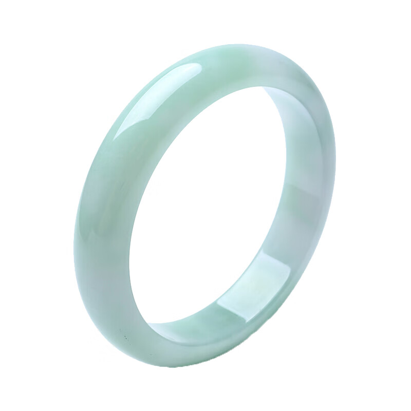 印象眸 宽边油润翡翠手镯