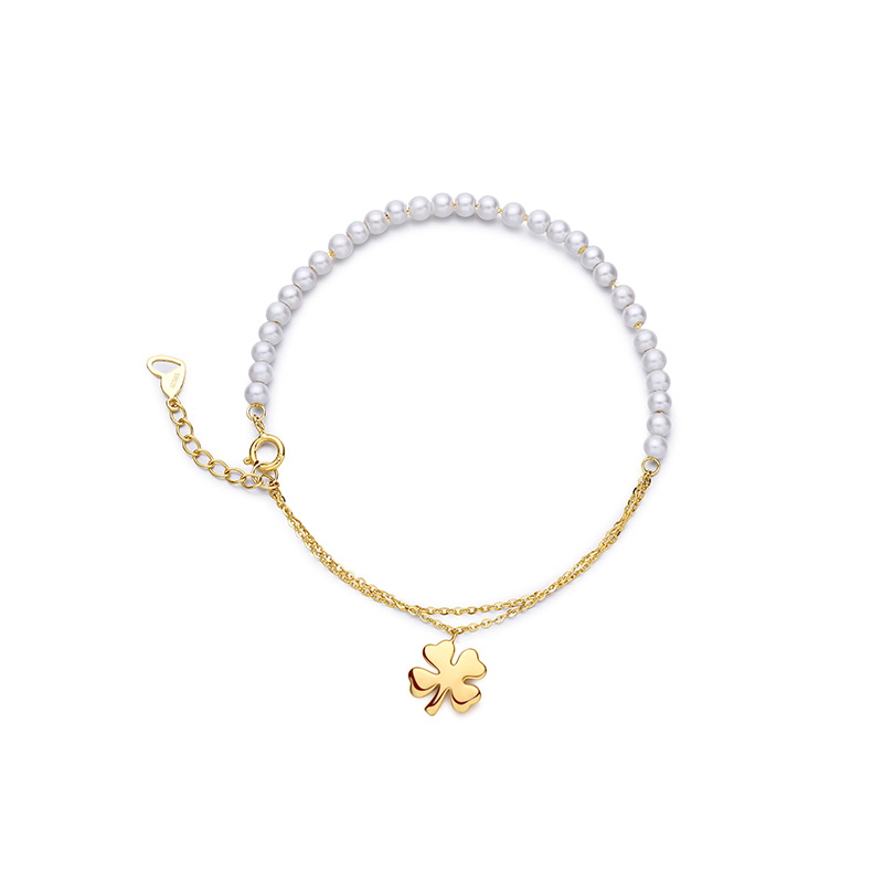 阿菲娜 四叶草手链