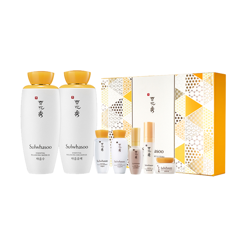 雪花秀 滋盈水乳 护肤套装