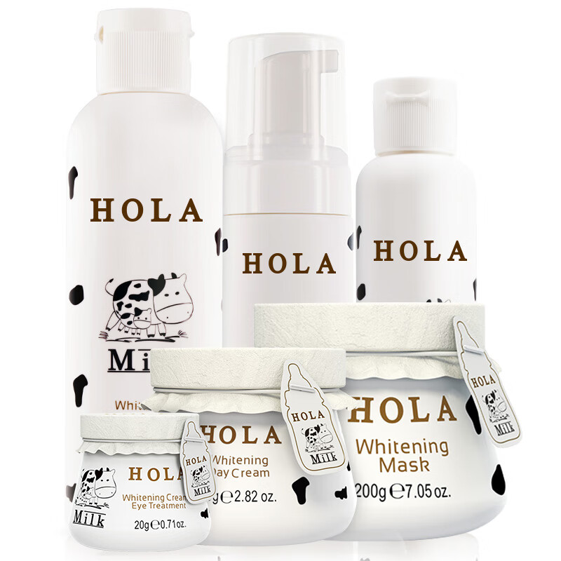 赫拉 牛奶雪肤焕白护肤套装