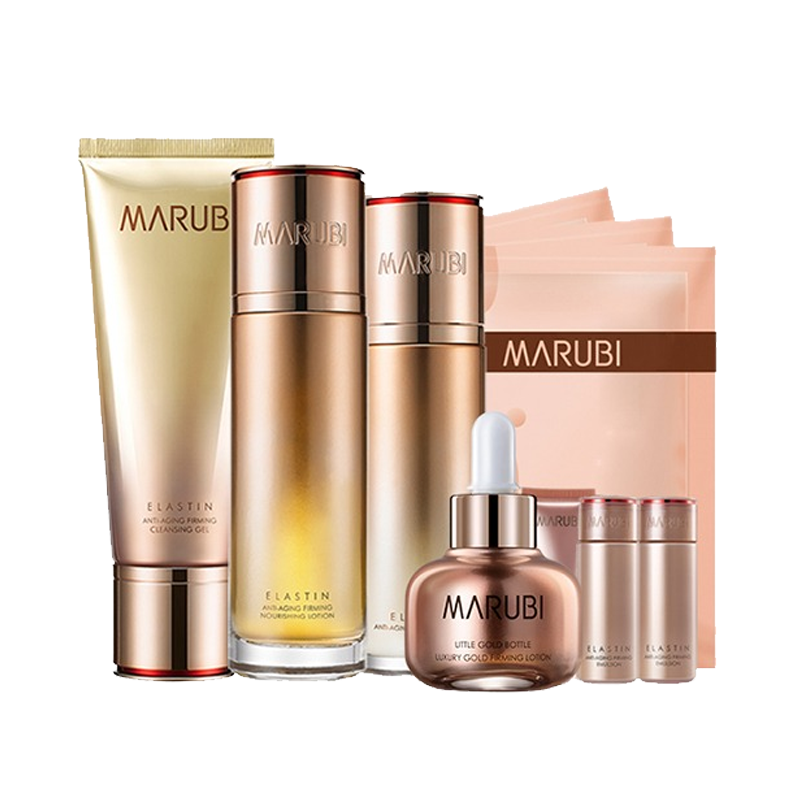 丸美 弹力蛋白 护肤套装