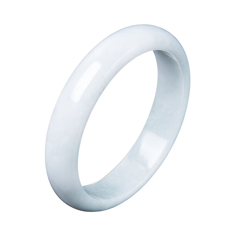 周大福 通透饱满翡翠手镯