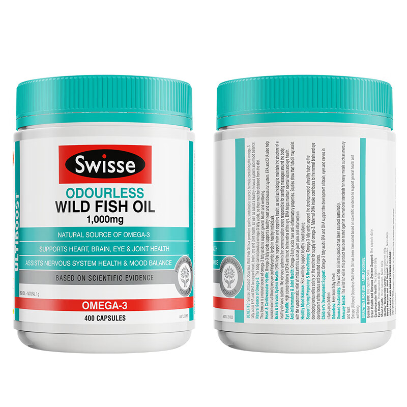 斯维诗 野生鱼油 软胶囊