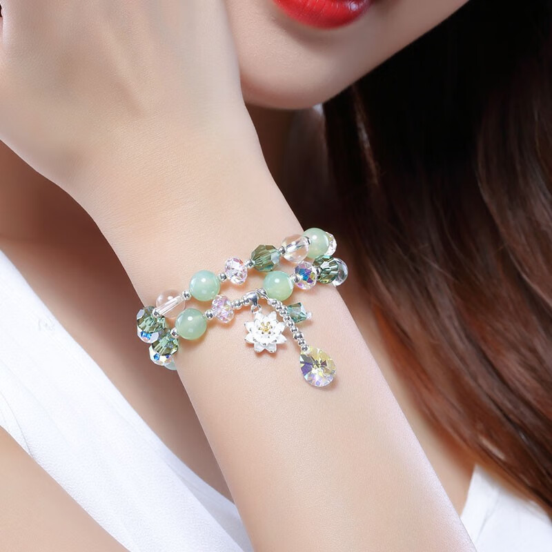 Djin 双层水晶手链