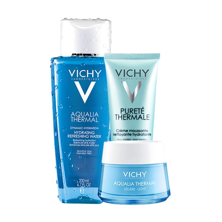 薇姿 补水保湿护肤套装