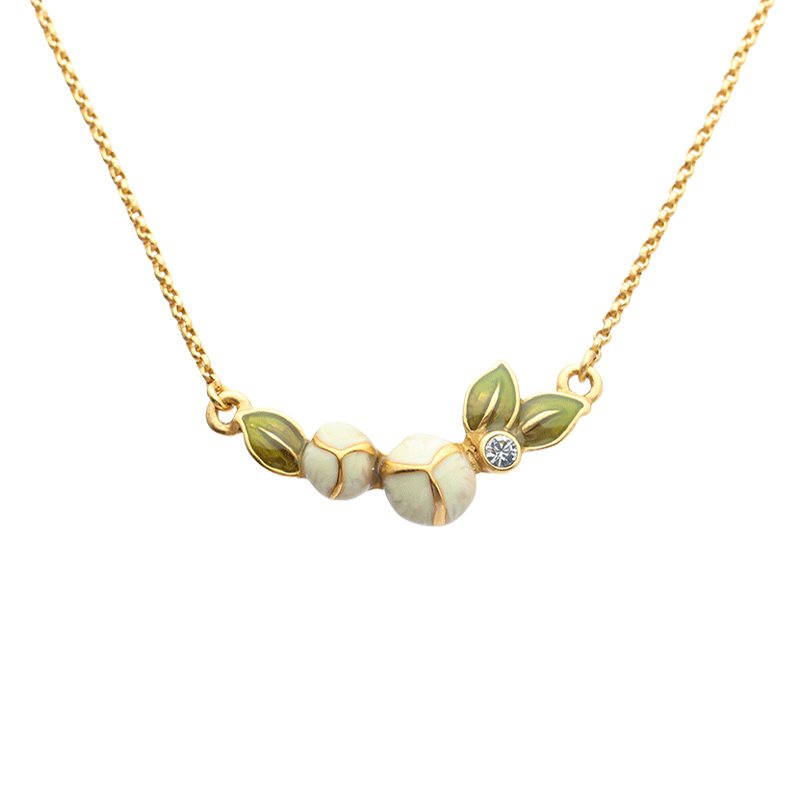 翡拉拉 石榴花项链