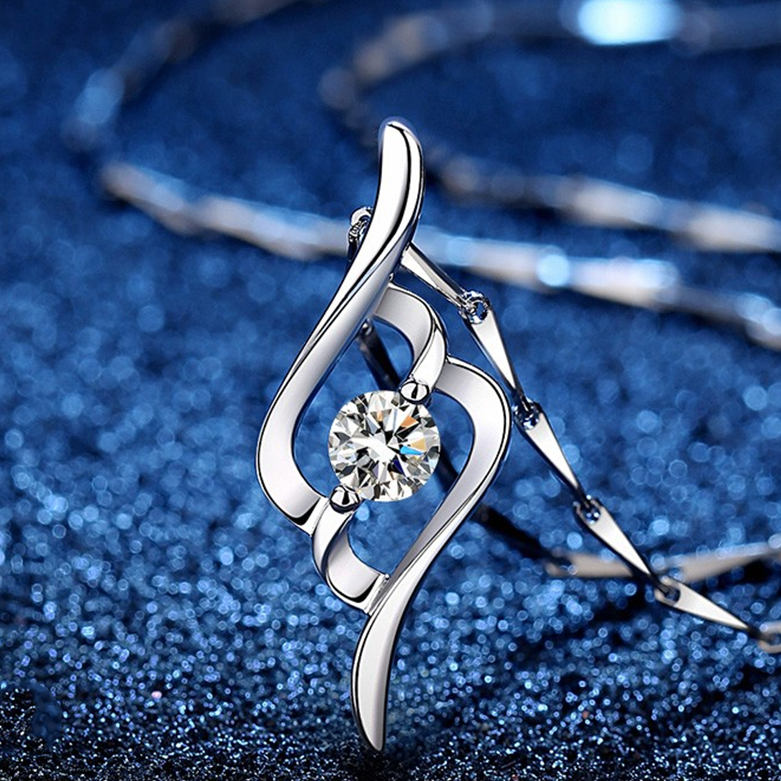 妮爱18k金唯美项链