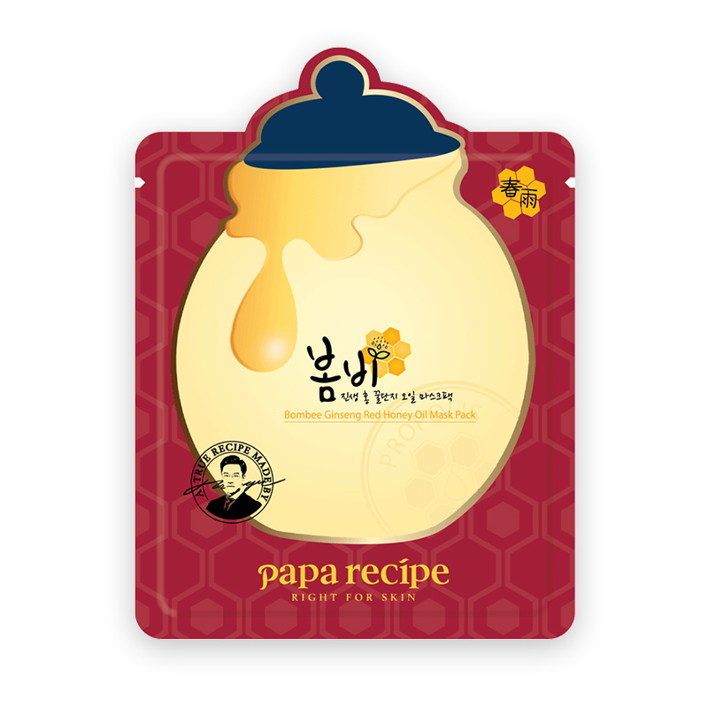 春雨 红参蜂蜜精油面膜