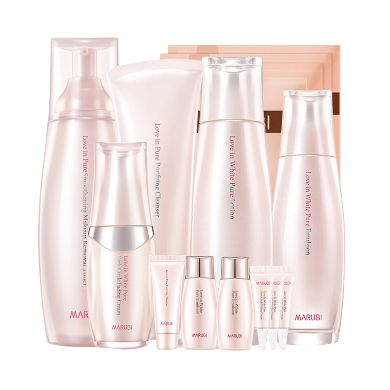 丸美 滋润焕亮 护肤套装