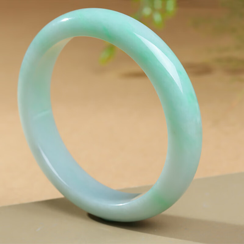 印象眸 宽边翡翠手镯