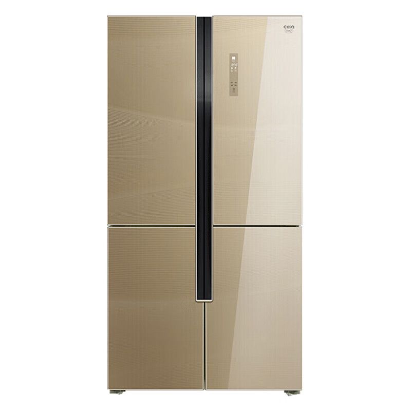 美菱 十字对开门三系统冰箱