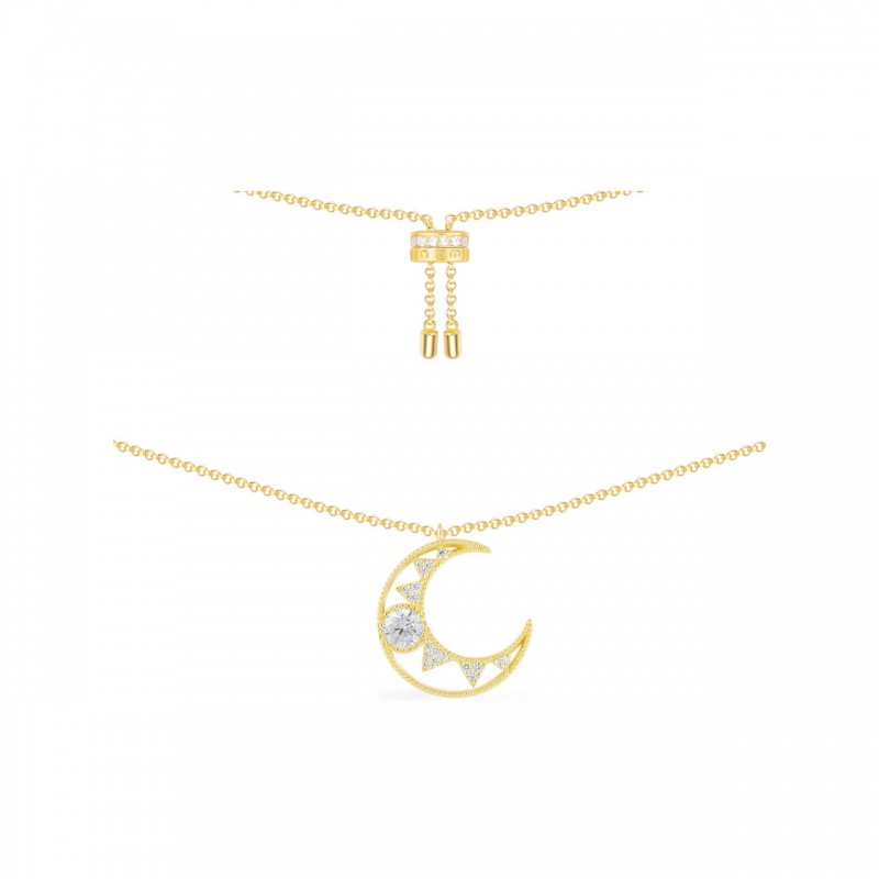 APM 梦幻星月 项链