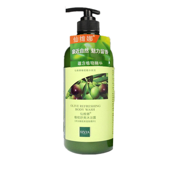 仙维娜 橄榄舒爽舒爽嫩肤沐浴露