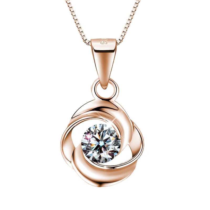 朵菲幸运四叶草项链