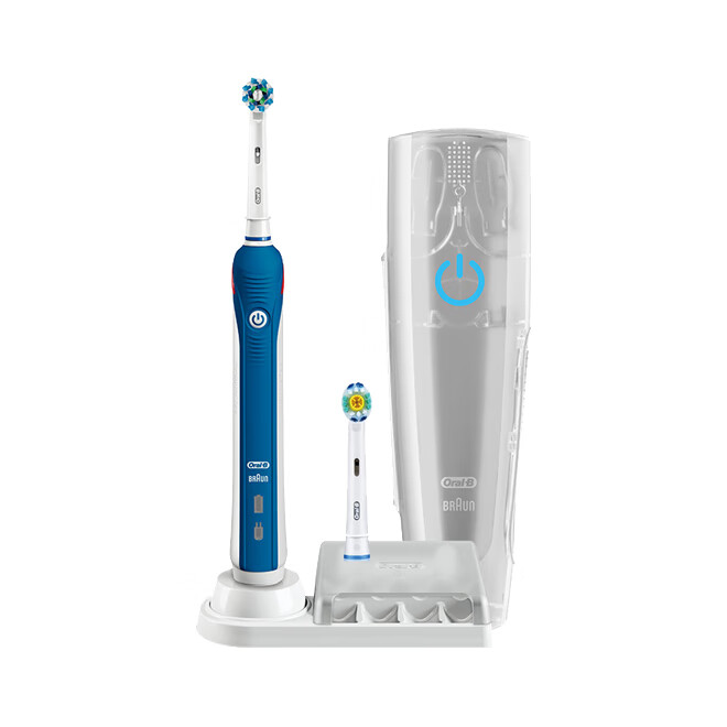 欧乐B P4000蓝电动牙刷