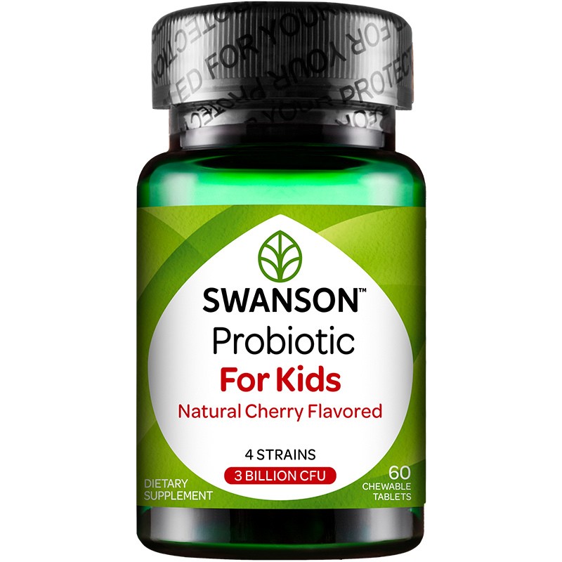 斯旺森 儿童 益生菌咀嚼片