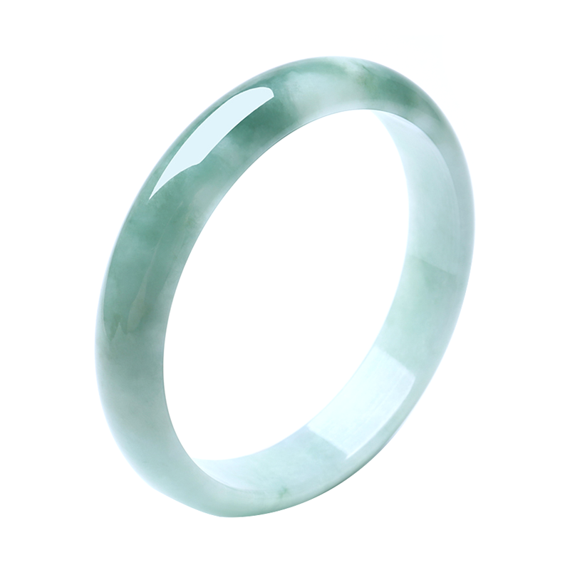 印象眸 飘花翡翠手镯