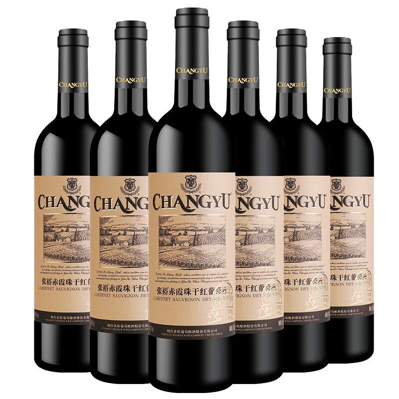 张裕 橡木桶窖酿红酒