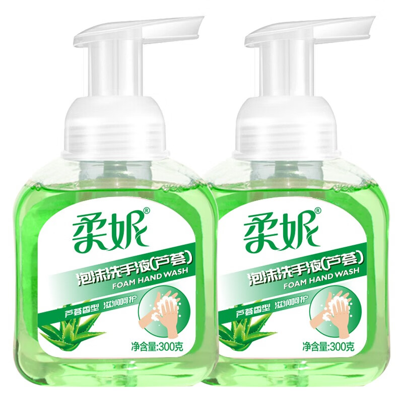 柔妮 芦荟泡沫洗手液