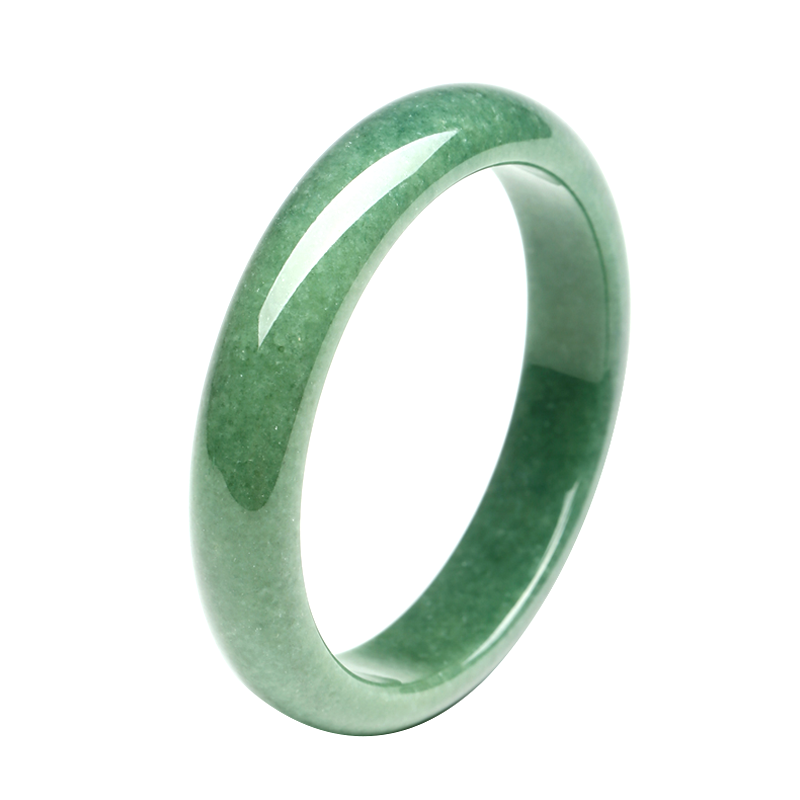 凤禧 细润满绿色翡翠手镯