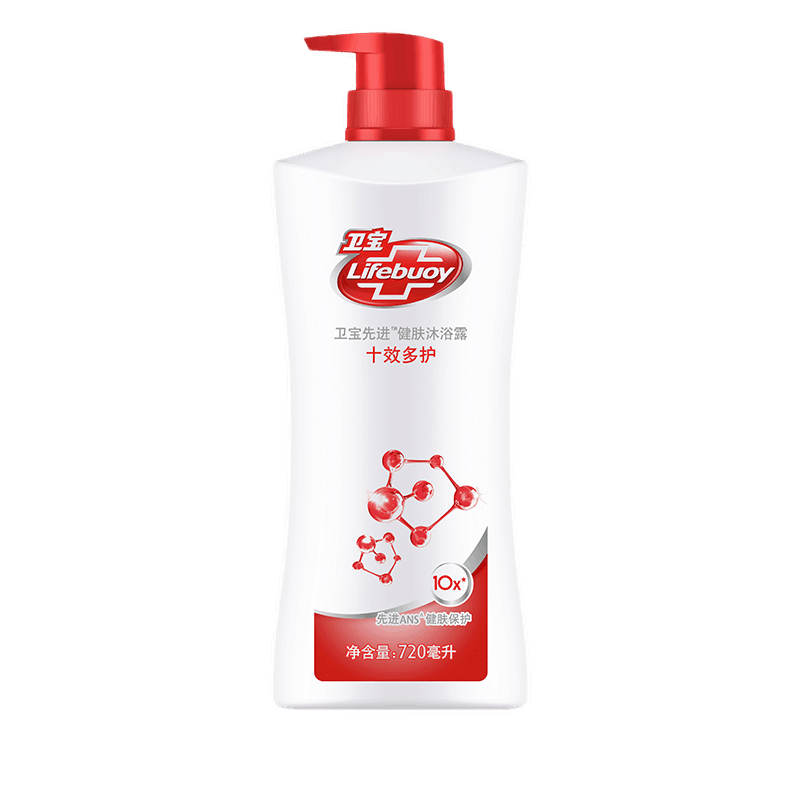 卫宝 十效多护健肤沐浴露