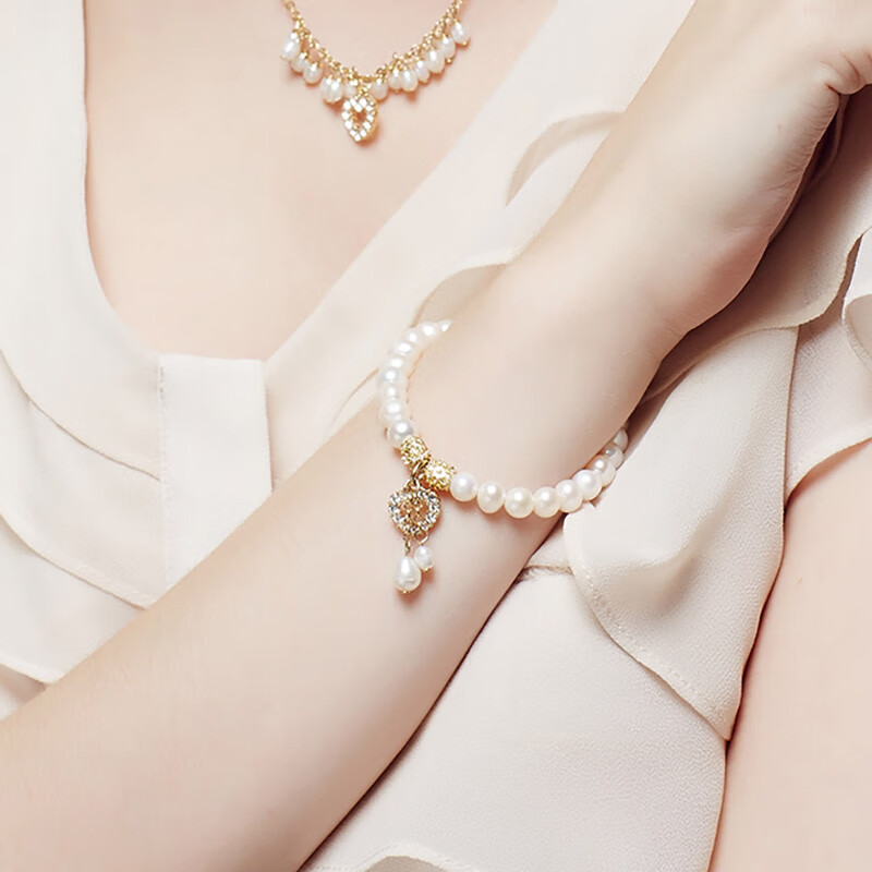 瑪汀薇思 淡水珍珠吊坠手链