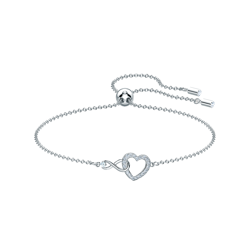 施华洛世奇 镀白金色手链