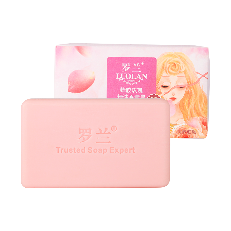 罗兰 蜂胶玫瑰香皂