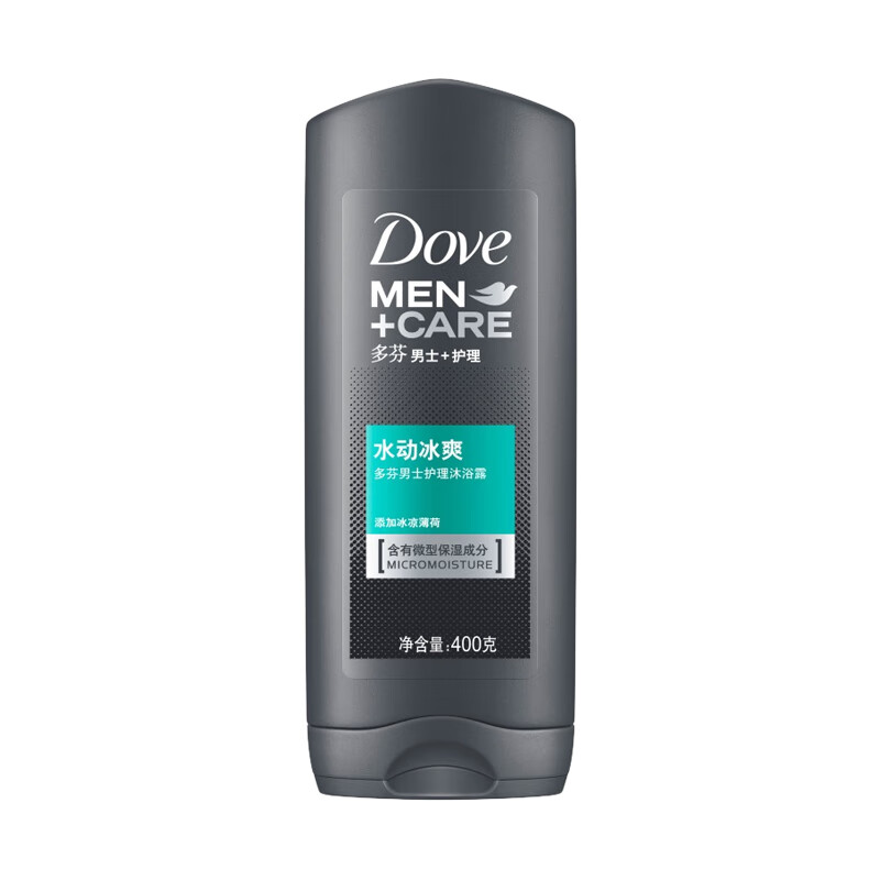 多芬 薄荷水动冰爽沐浴露