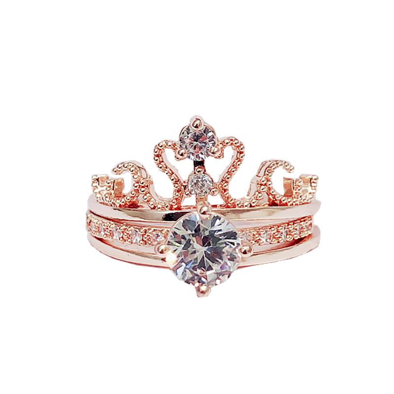 伊黛儿 皇冠戒指