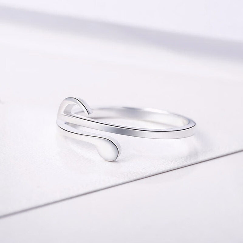 瞩目 音符开口 戒指