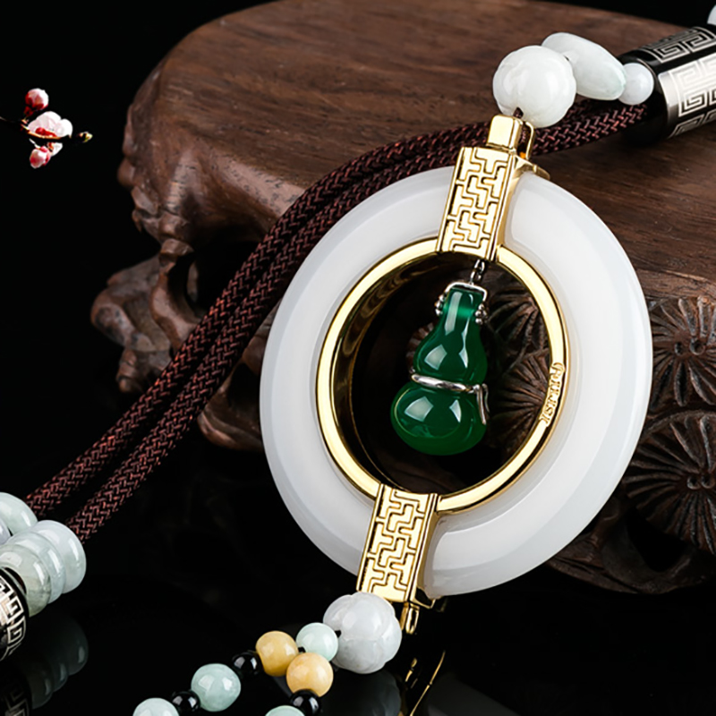 爱丽斯 玉石汽车挂件