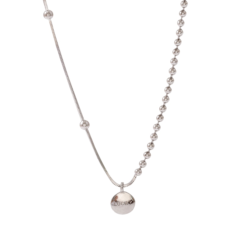 伊黛儿 冷淡风简约短款锁骨链