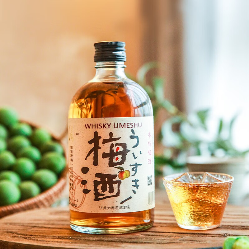 信 威士忌梅晚安果酒