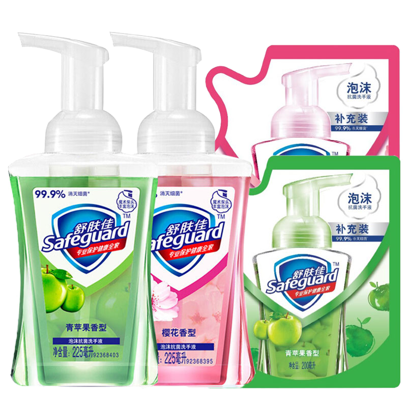 舒肤佳 健康抑菌泡沫套装洗手液