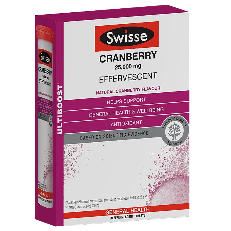 斯维诗 蔓越莓 泡腾片