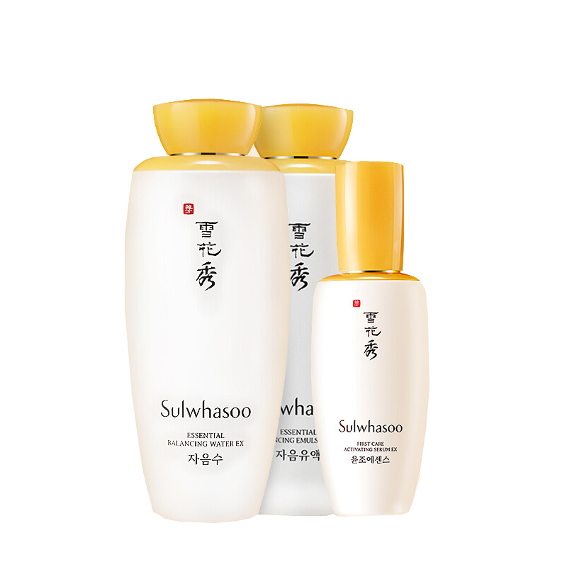 雪花秀 滋盈肌本水乳护肤套装