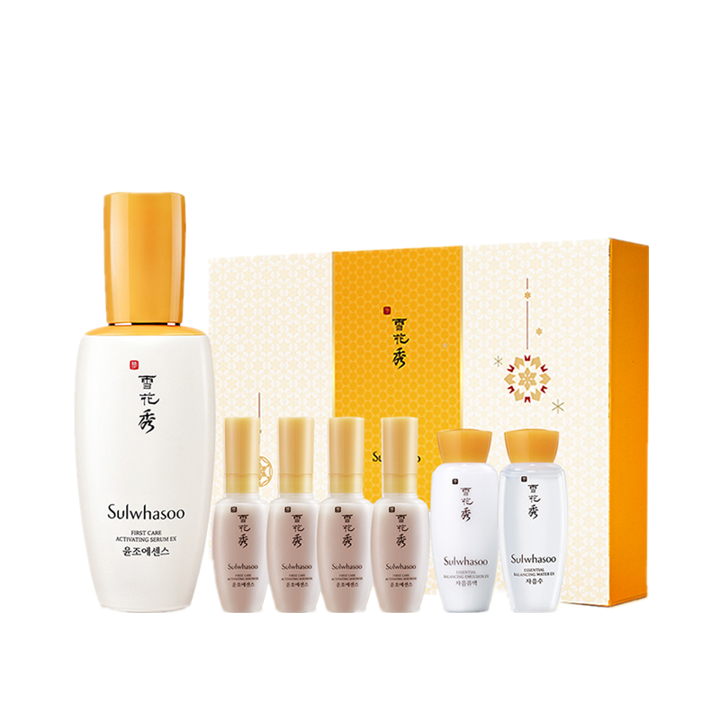 雪花秀 润致焕活肌底精华露套装