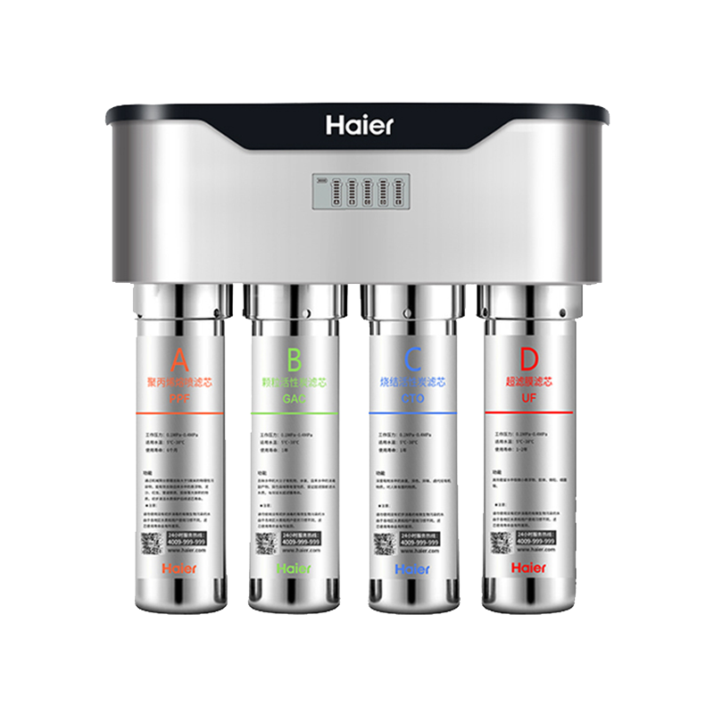 海尔 不插电无废水净水器