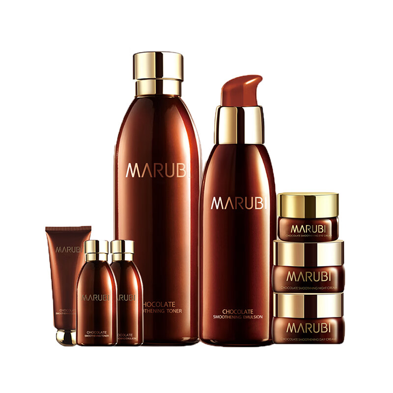 丸美 巧克力水乳淡纹套装