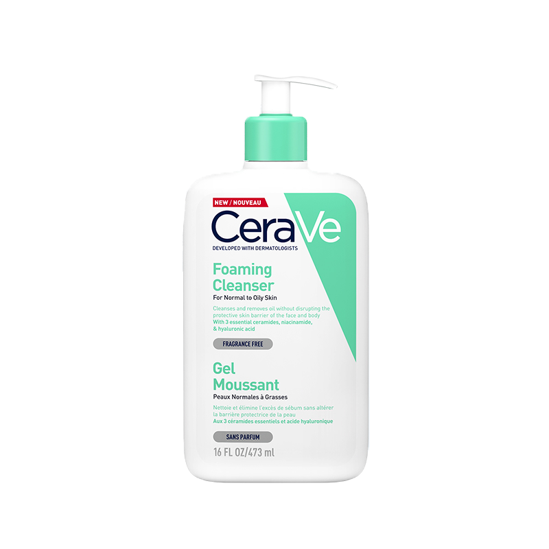 CeraVe 泡沫净颜洁面啫喱